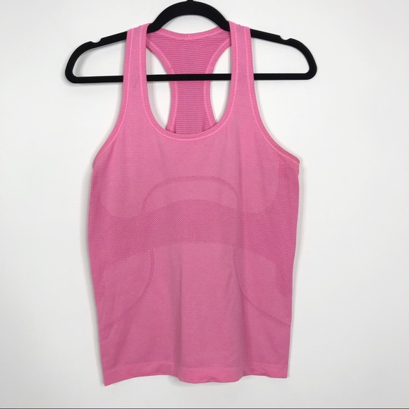 lululemon athletica Tops - Lululemon Swiftly Tech Racerback Tank Top Pink 8
